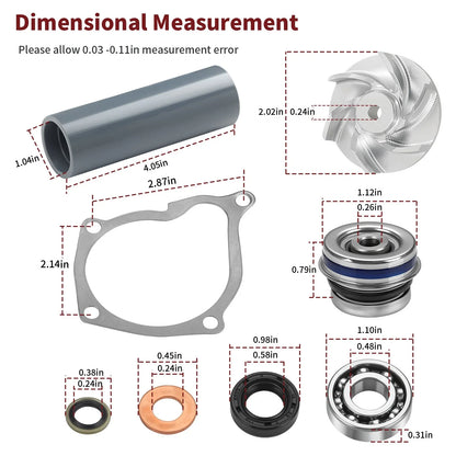 Water Pump Seal Driver Rebuild Kit for Polaris Magnum 500 (1999-2003)