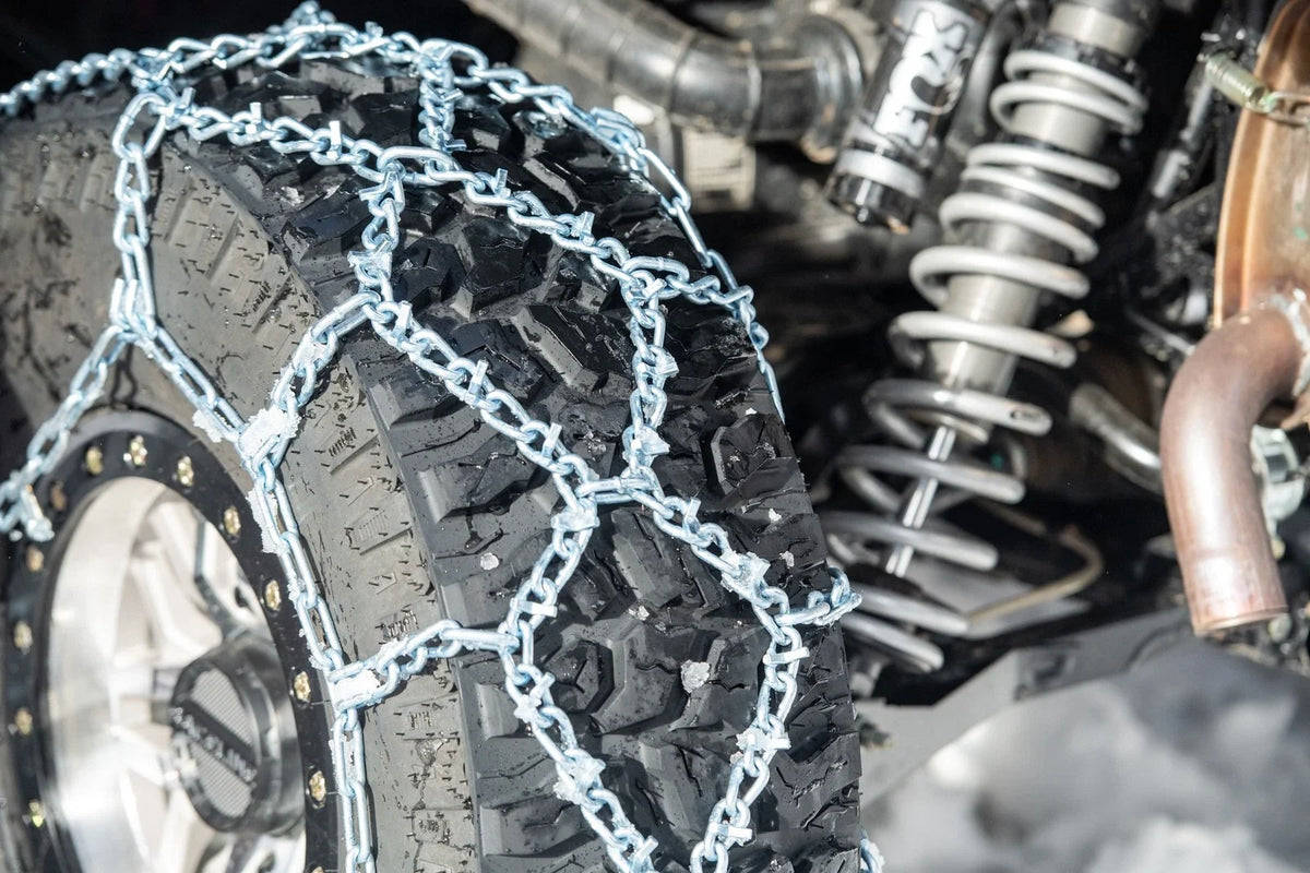 Snow Tire Chains for 30x10-14 & 30x10-15 ATV UTV - V-Bar by Sedona