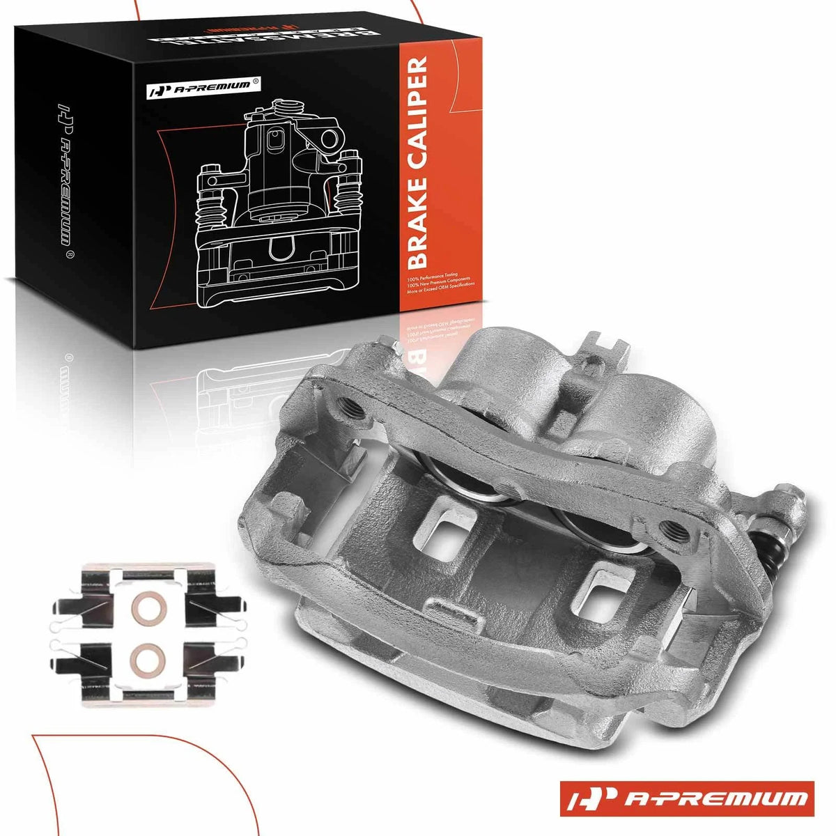 Front Left Brake Caliper with Bracket for Nissan Frontier Suzuki Equator (2005–2019)