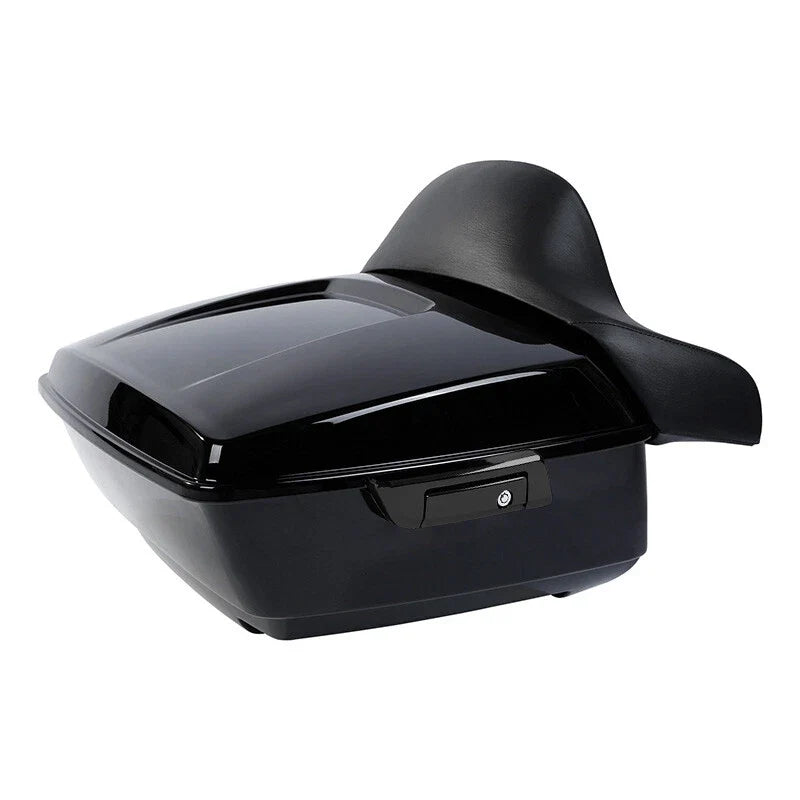 Trunk Backrest Pad Mount Rack for Harley Sport Glide (2018–2021)