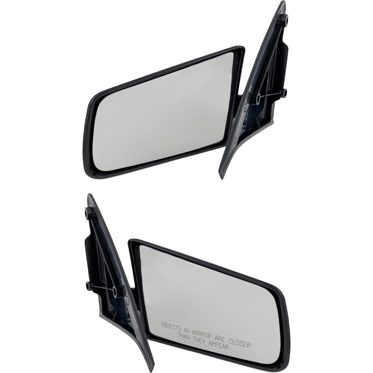 Textured Side Mirrors Manual Set for S10 S15 Pickup & Blazer