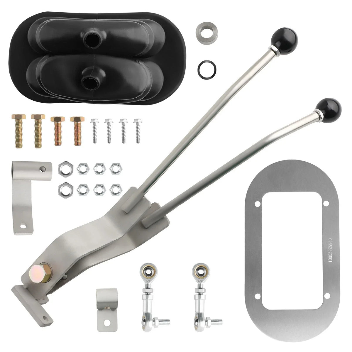 Transfer Case Shifter Twin-Stick w/ Boot for NP205 (8-Bolt)