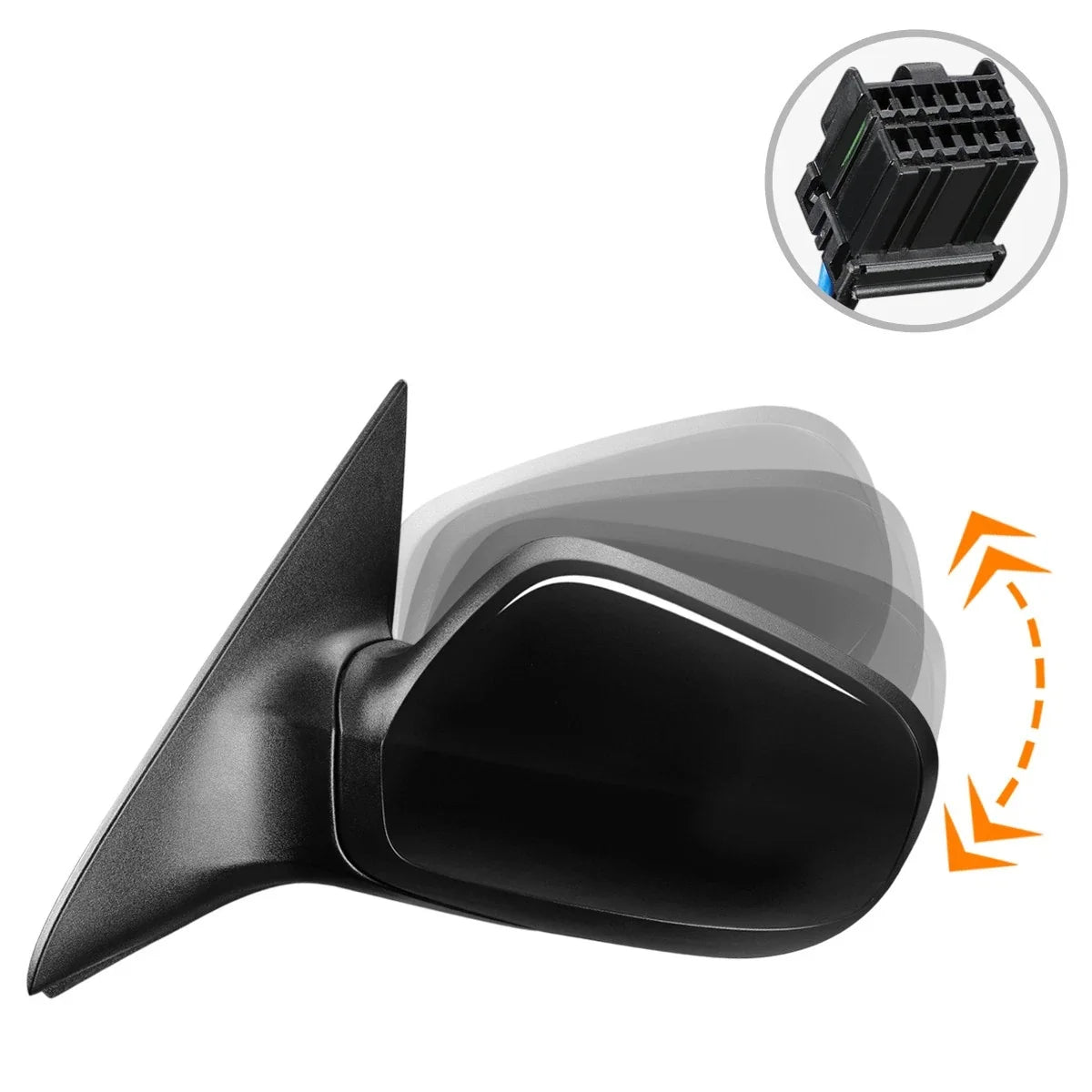 Side Rear View Mirror - Powered & Heated for Chrysler Pacifica (06-08)