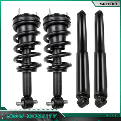 Rear Shocks & Front Complete Struts for 2007-2013 GMC Sierra 1500