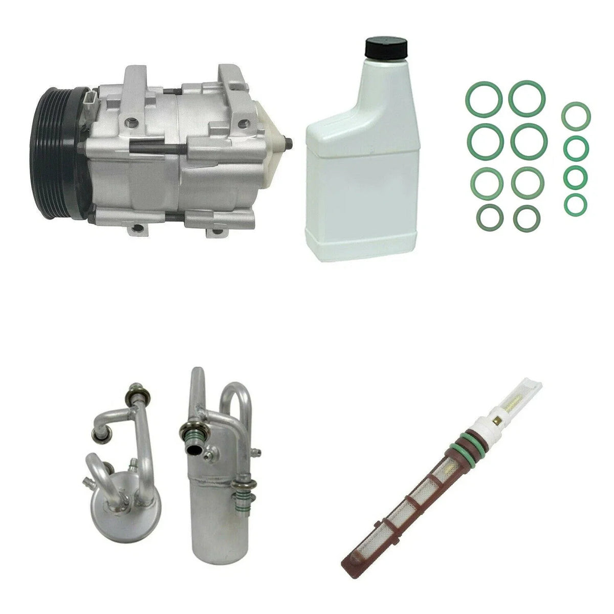 AC Compressor Kit Replacement for Toyota Land Cruiser Prado (2009–2019)