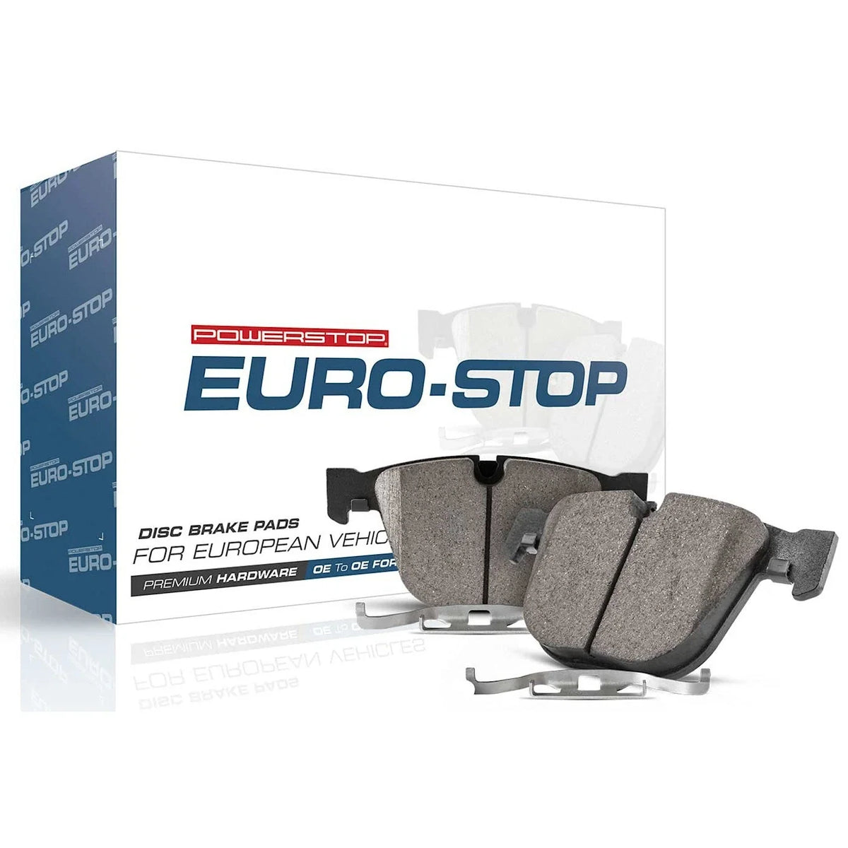 Set of 4 Powerstop Brake Pads for S60 V60 XC70 S80 Volvo