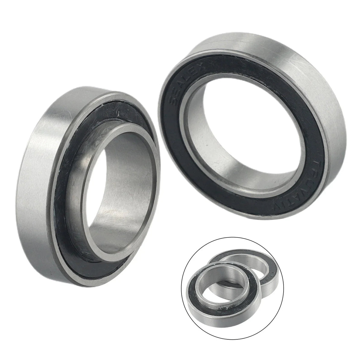 2Pcs Bottom Bracket Bearings MR22237 + MR2437H8-2RS for SRAM