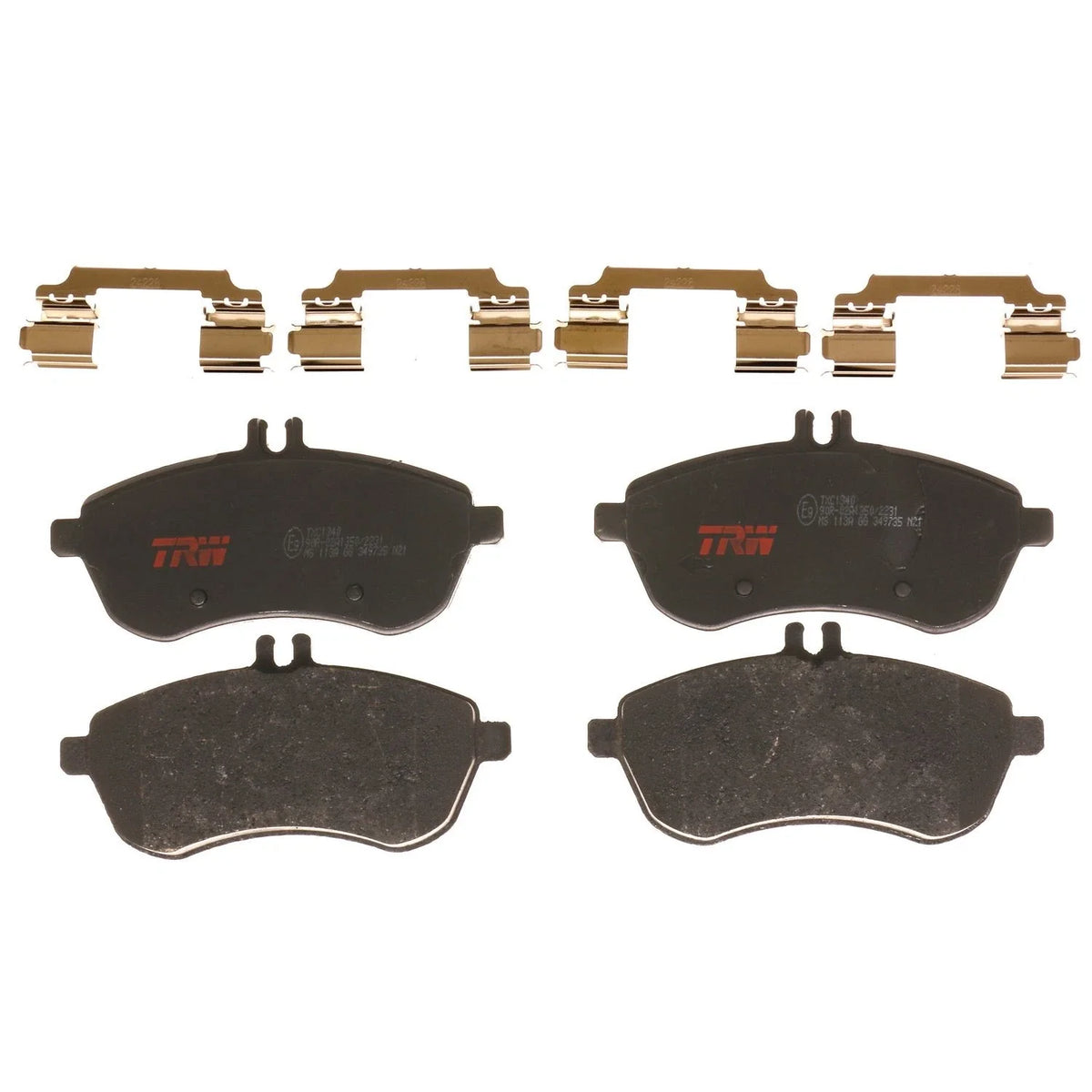 Disc Brake Pad Set for Mercedes-Benz C300 (2008–2012)