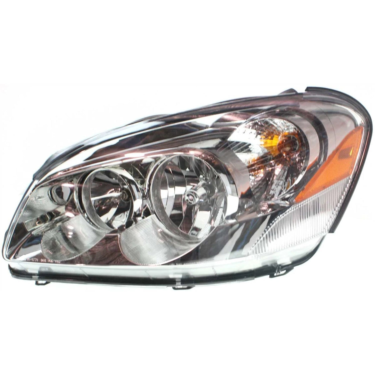 Headlight Set for Buick Lucerne (2006–2008) Halogen w/ Bulbs