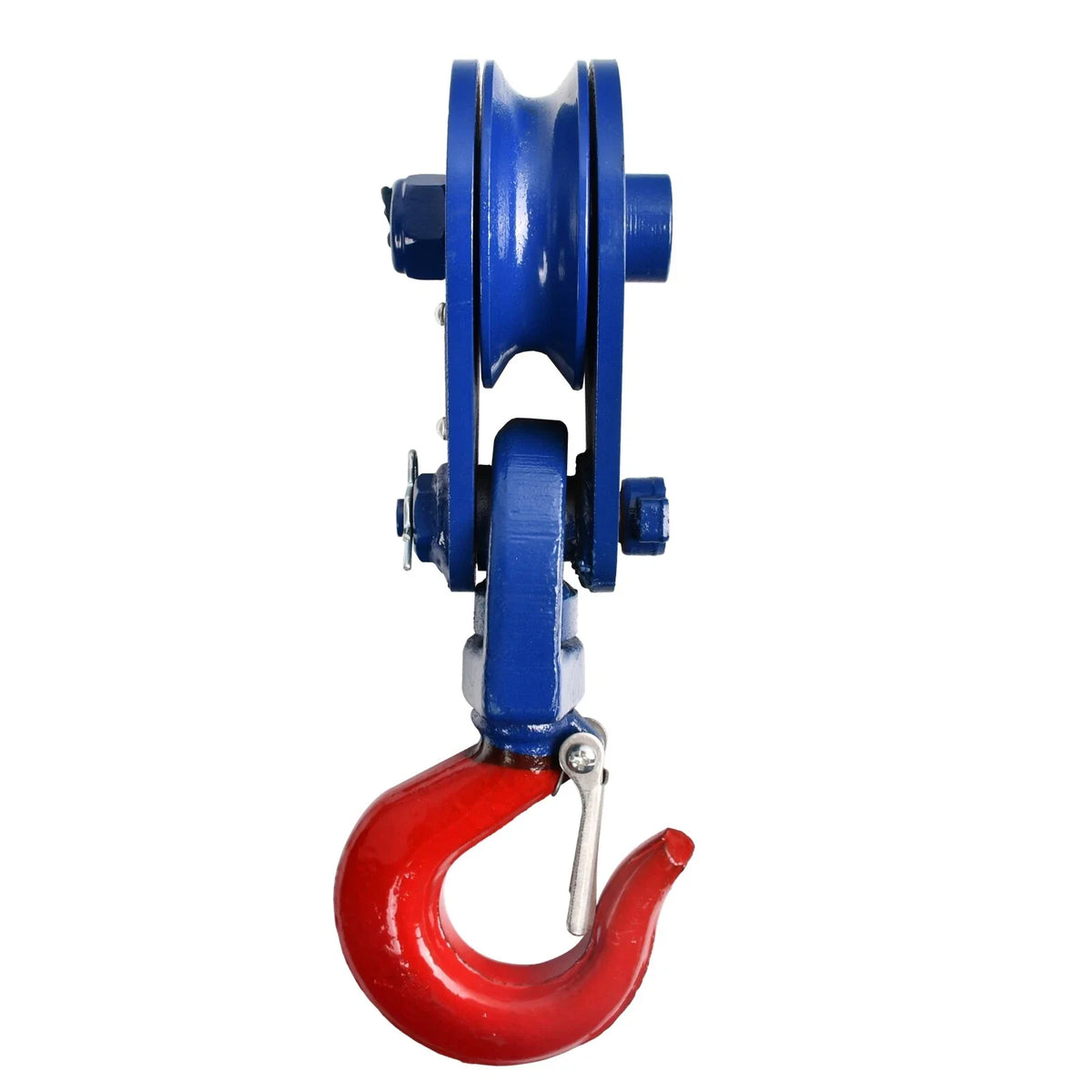 2 Ton Snatch Block with Hook for Roll Back Wrecker Flatbed Tow (3")