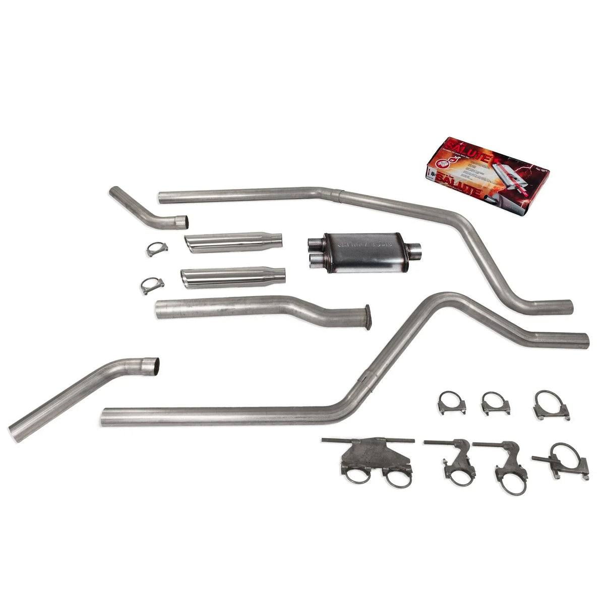 Dual 2.5" Exhaust System for Dodge Ram 1500 (2019-2025) - Cherry Bomb