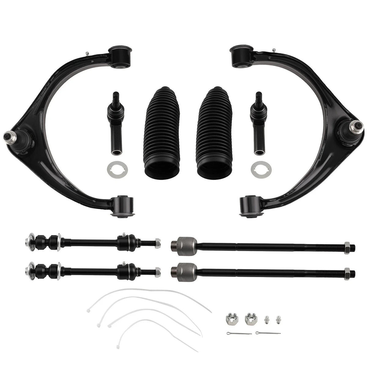 5-Lug Front Upper Control Arm w/Ball Joint & Sway Bar Tie Rods for RAM 1500 (2009–2012)