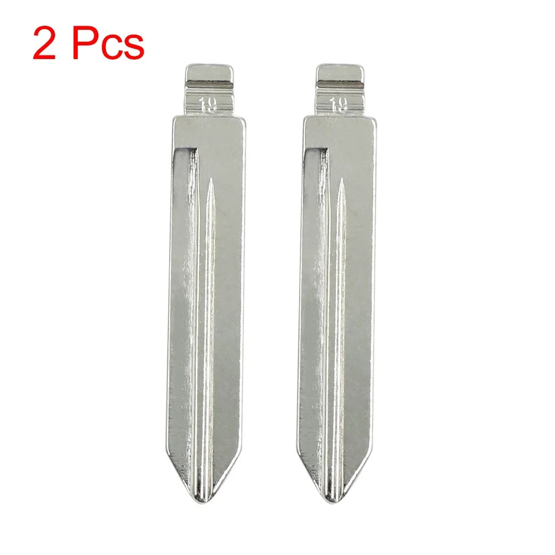 2X Metal Flip Remote Key Blank Blade for Ford Mercury (No Year Specified)