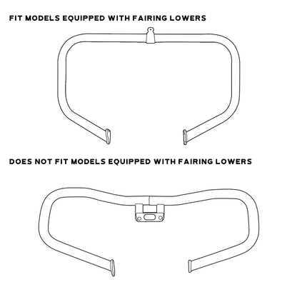 1.38" Crash Bar Engine Guard for Harley Road Glide Touring 2009–2024