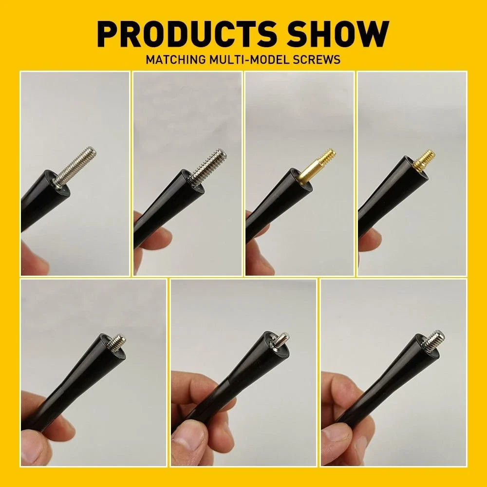 4" Black Antenna Mast for Toyota Tacoma (95-16)