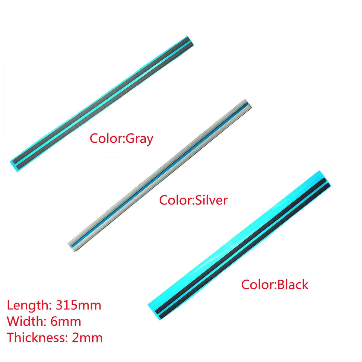 Rubber Feet Strips - 2 Pieces for HP Envy x360 15-DA 15-DR 15-DS