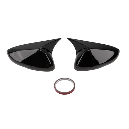 Mirror Shell Covers L+R for Honda Accord 2023 - Black ABS