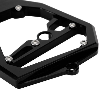 Front Chain Guard Sprocket Cover in Black for Ninja ZX-6R 2009-2023
