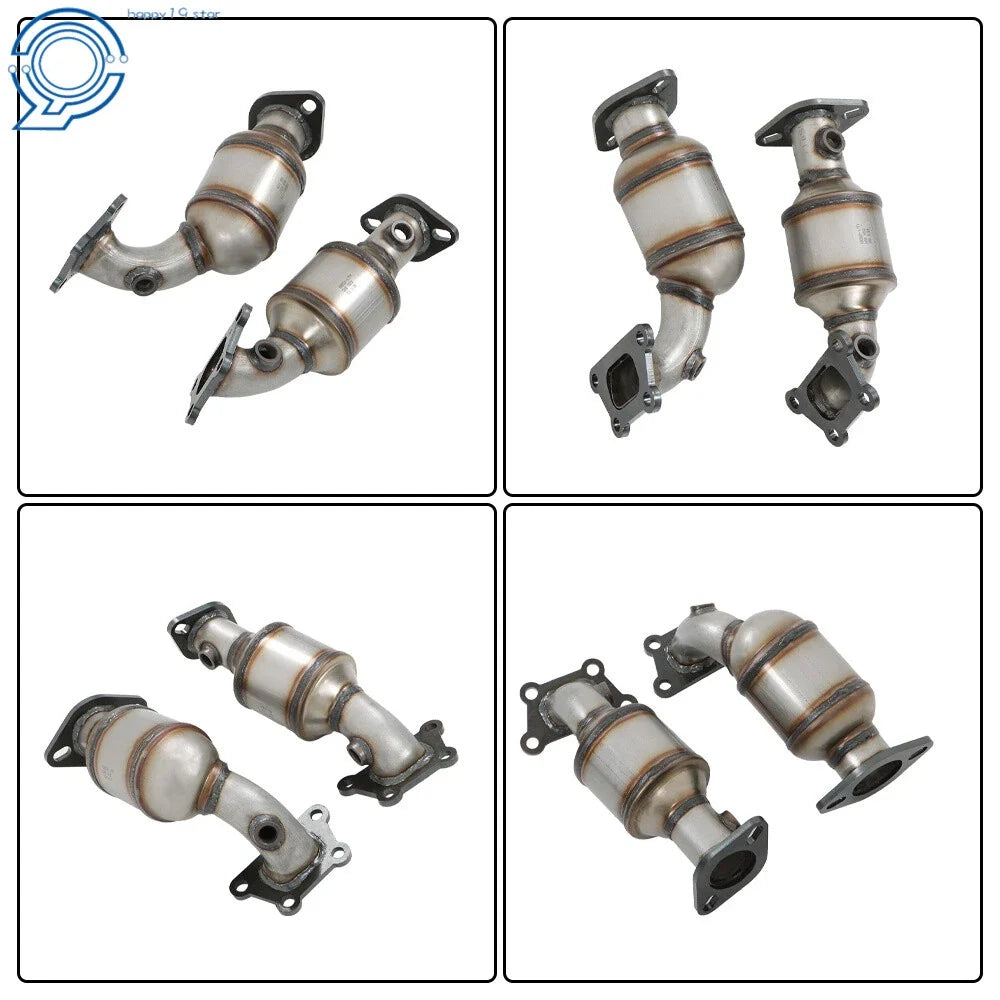 2X Catalytic Converters Front for GMC Terrain SLT SLE 2010-2012