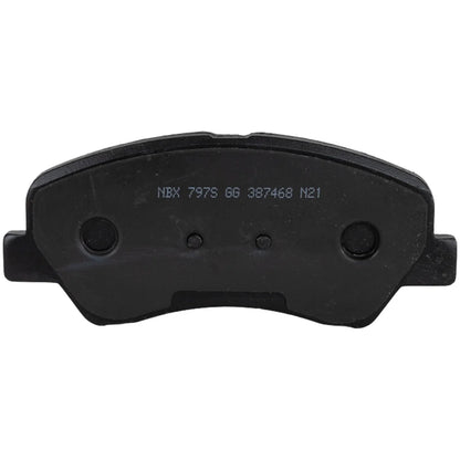 Front Ceramic Brake Pads for Kia Rio & Hyundai Accent (2012-2018)