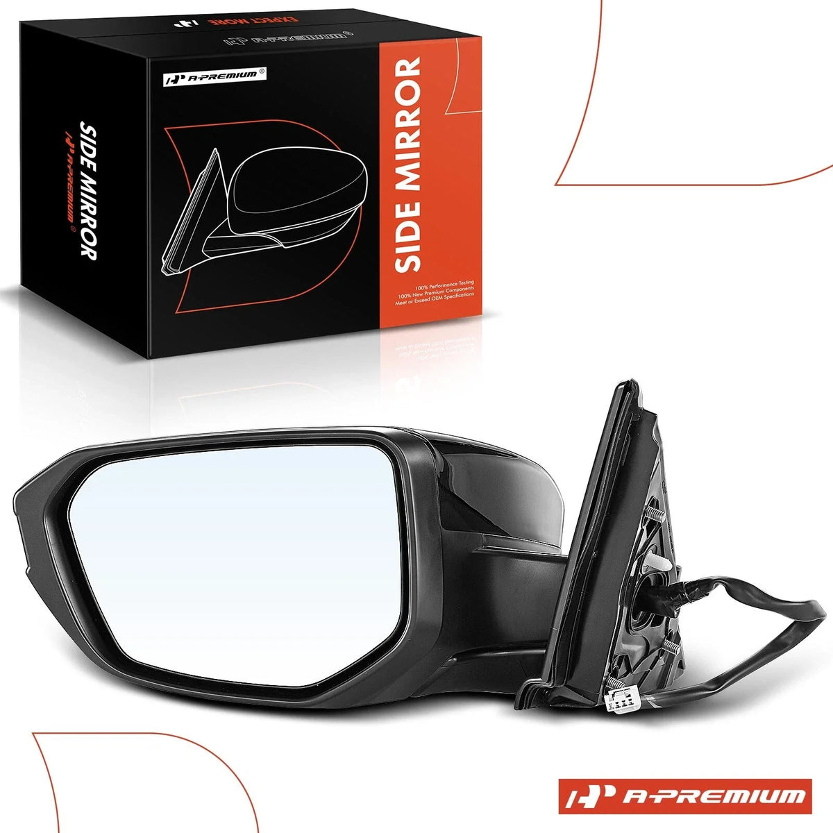 Driver Power Mirror for Honda Civic (2016–2021) Manual Folding