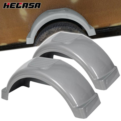 Single Axle Trailer Fenders (Set of 2) for 13" Wheels