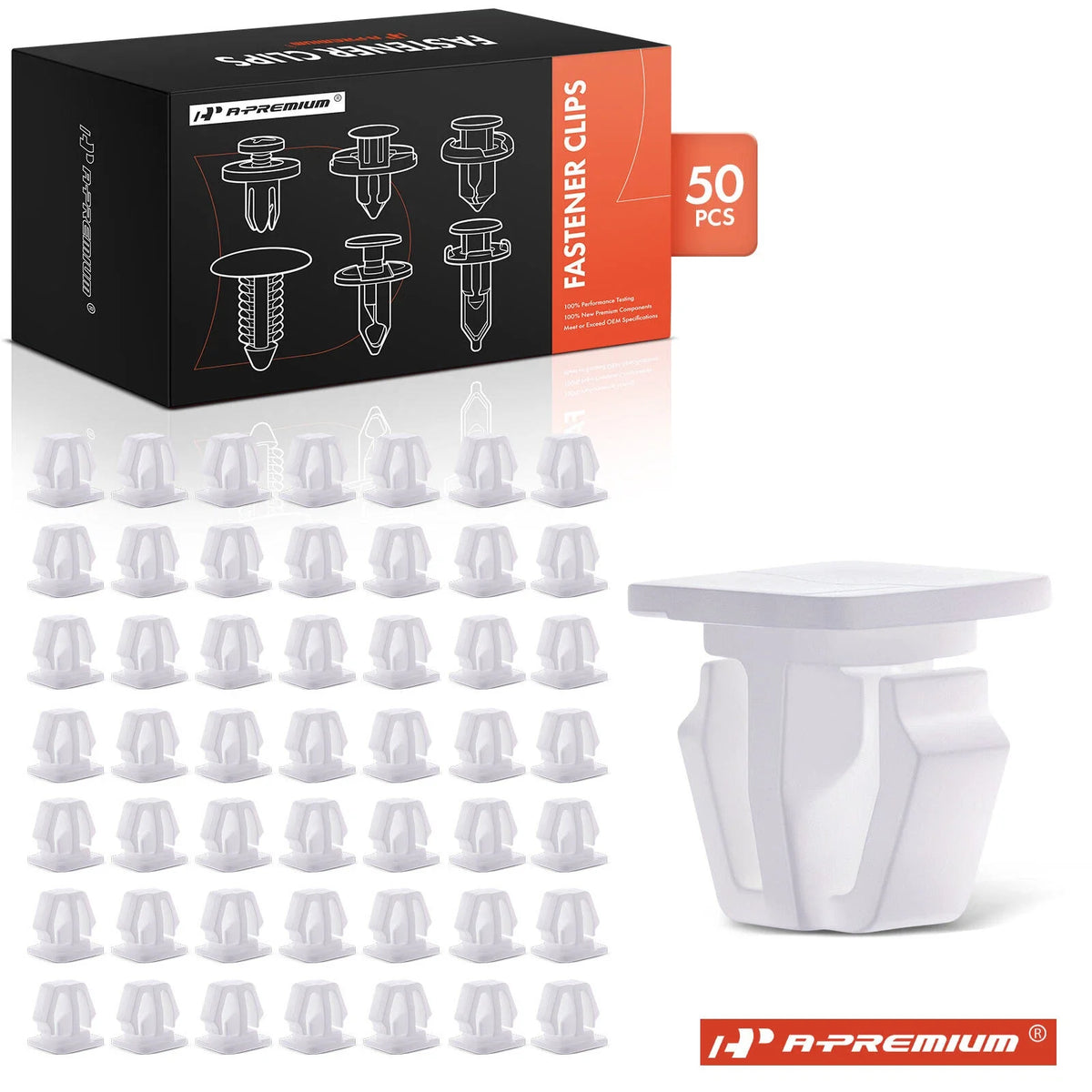 50x Door Body Side Moulding Clip Fasteners for Honda Accord