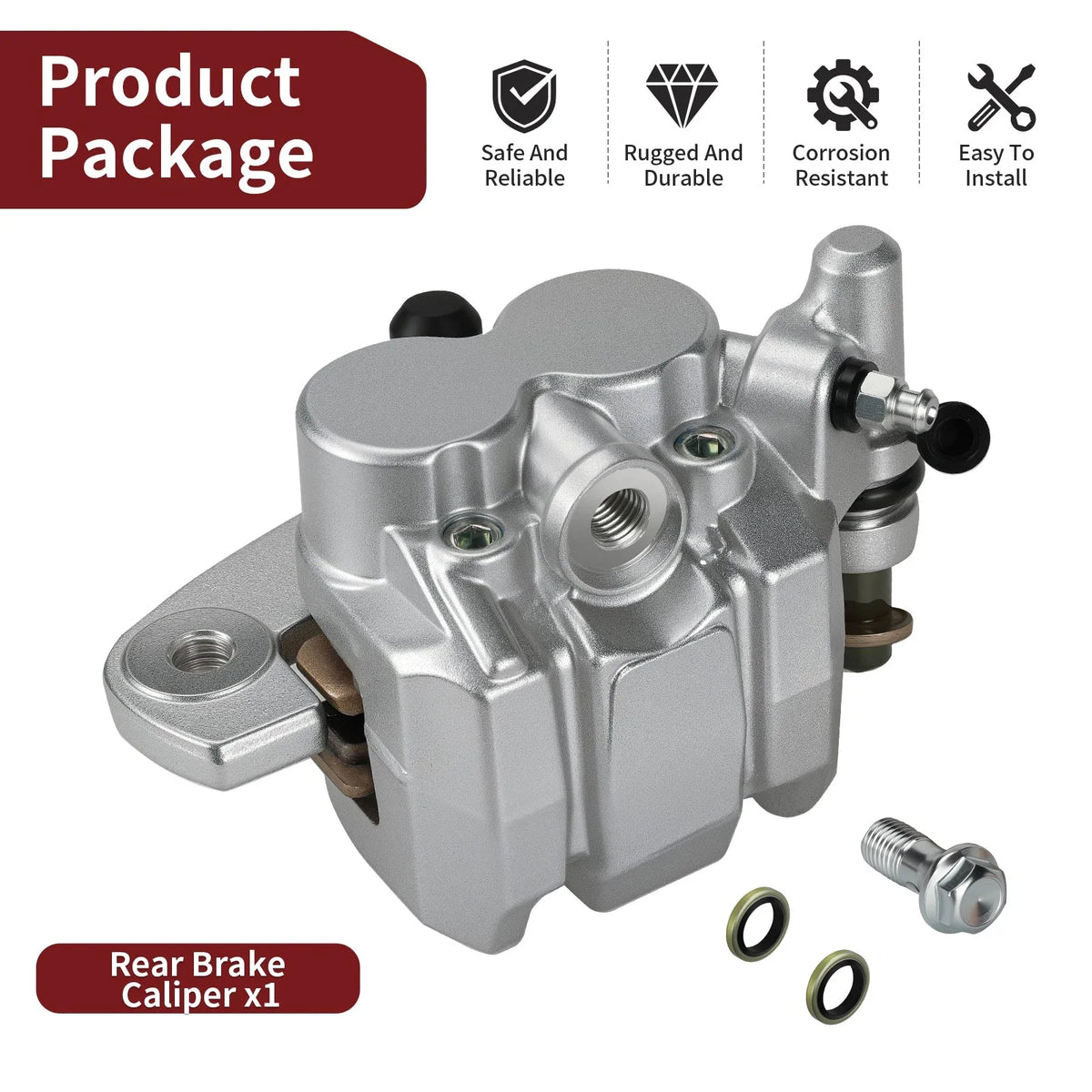 Rear Brake Caliper (705600872) for Can-Am Commander 800/1000 (2011-2020)