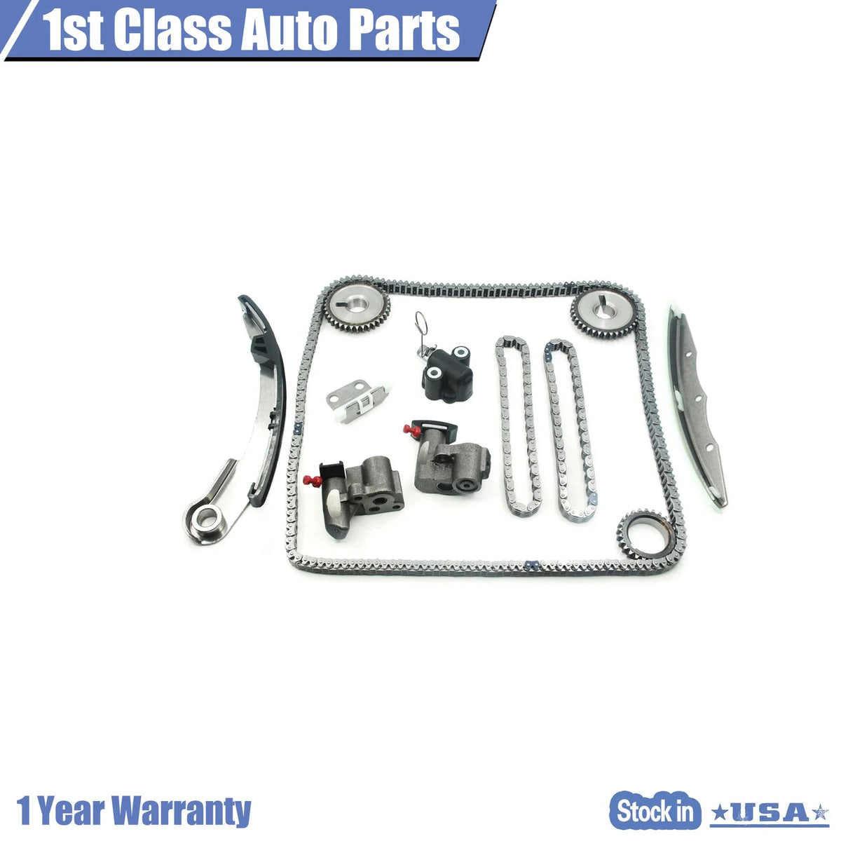 Timing Chain Kit Sprocket Guide Rail for Nissan Maxima Altima (2004–2009)