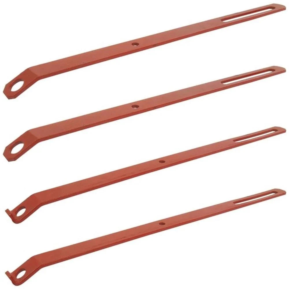 Set of 2 Upper & Lower Stay Straps for New Holland (3131463R91, 86539333)