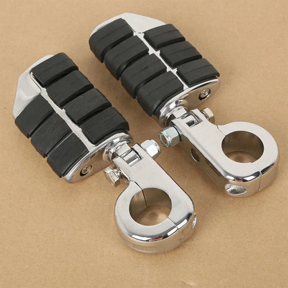 Foot Pegs Anti Vibration for 1 1/4" Highway Engine Guards