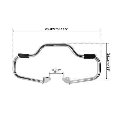 1 1/4" Highway Engine Guard for Harley Dyna (2006-2017)