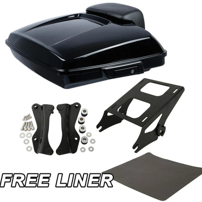 Trunk Rack Pad & Docking Kit for Black Razor - Harley Touring (2014–2025)