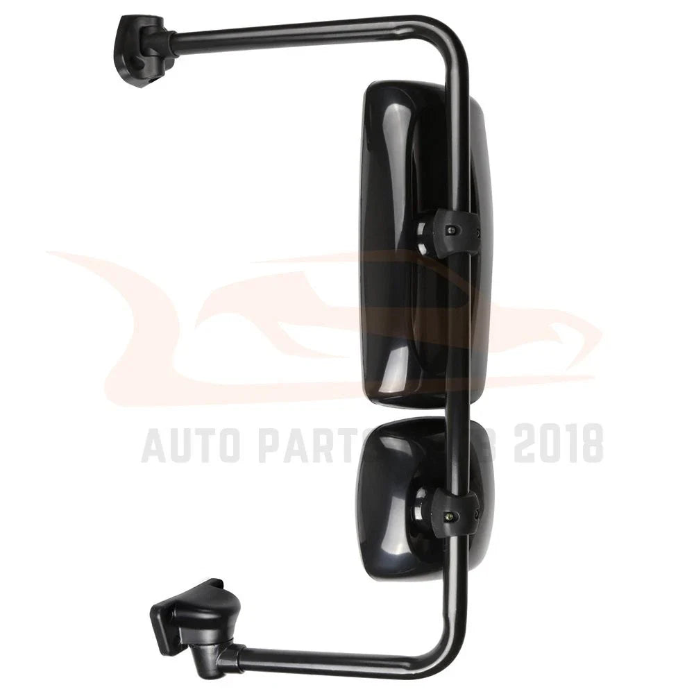 Black Heated Side Mirrors for Freightliner M2 (2003-2015) - Set of 2