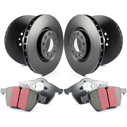 Brake Disc and Pad Kit - Set of 4 for Audi TTS Quattro