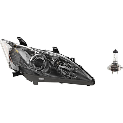 Halogen Headlight for Lexus ES350 (2007–2009) - Passenger Side