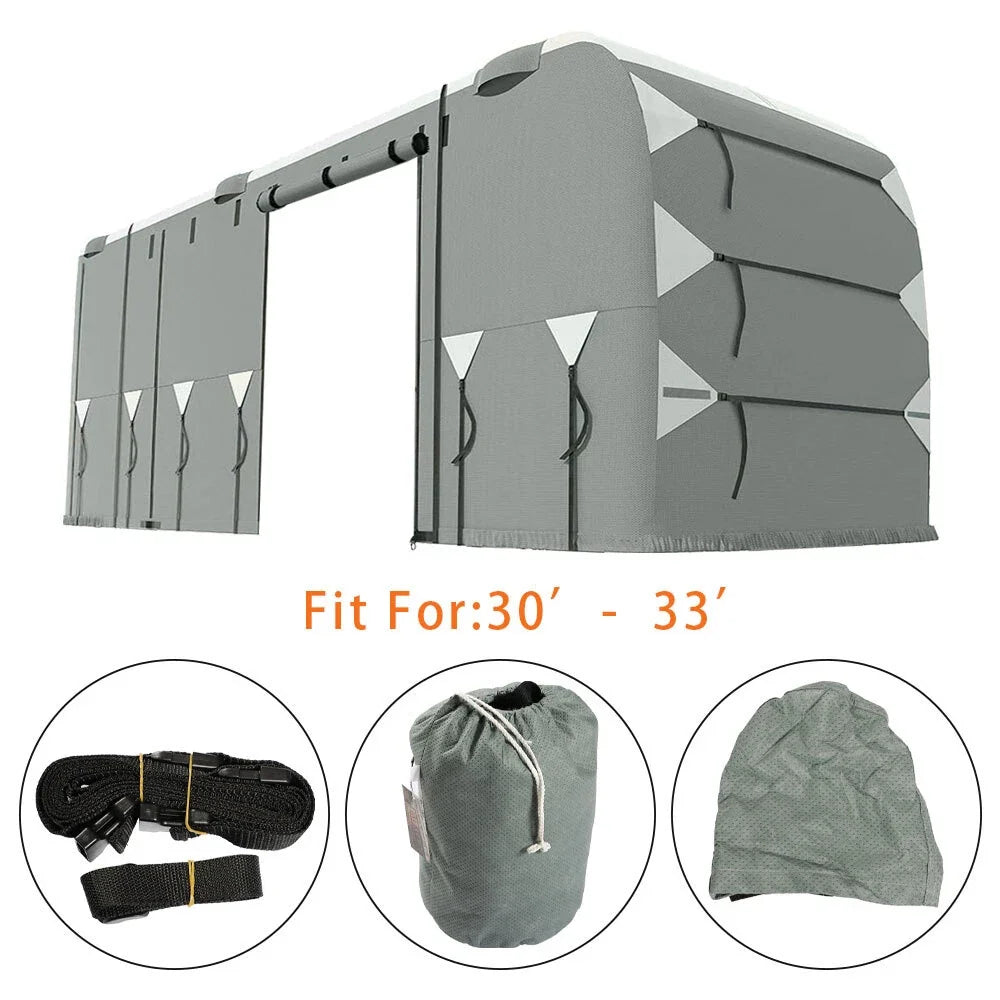 RV Cover for Class A Motorhome (30'-33' FT)