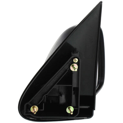 Set of 2 Mirrors for Chevrolet Silverado 1500 (1999–2006) Black Manual Glass