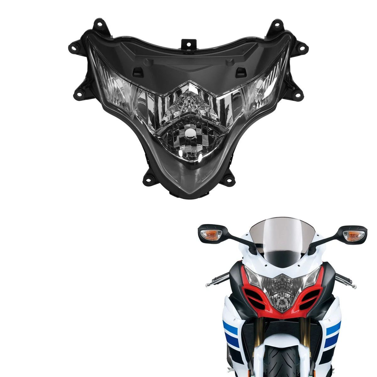 Headlight Lamp Assembly - Front for Suzuki GSXR1000 (2009–2016)