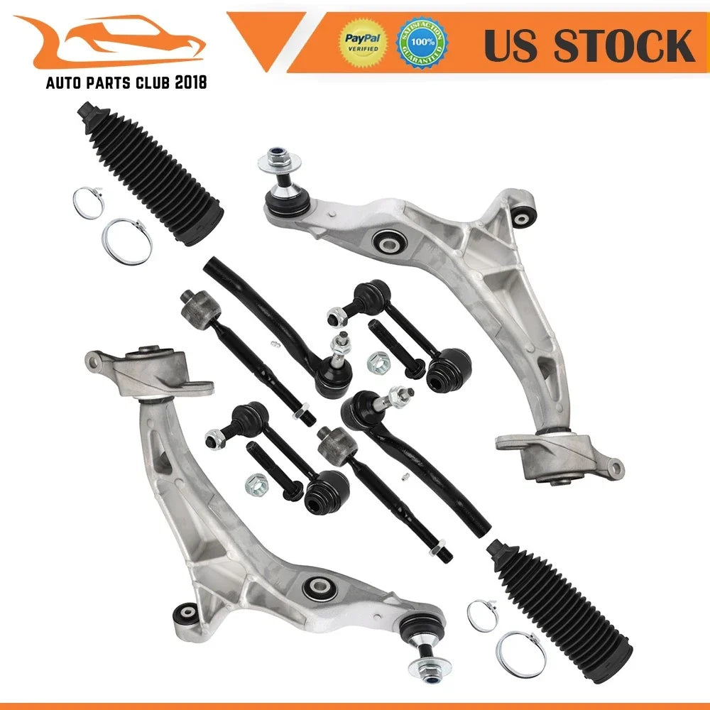 Set of 10 Front Lower Control Arm Ball Joints for Dodge Durango (2016–2022)