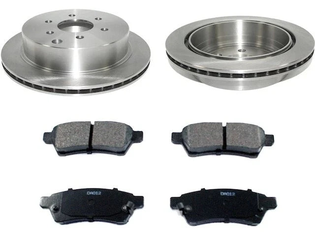 Rear Brake Pad and Rotor Kit for Suzuki Equator (2009–2012) CR245NW