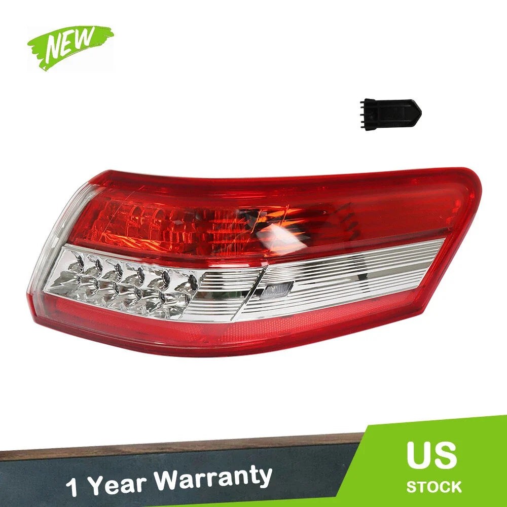 Right Passenger Side Tail Light for Toyota Camry (2010–2011) Chrome