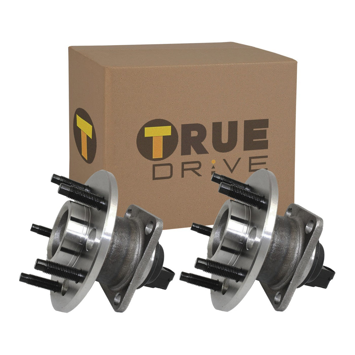 Wheel Hubs Set for Cadillac DeVille FWD ABS 1994-1999 Rear LH RH