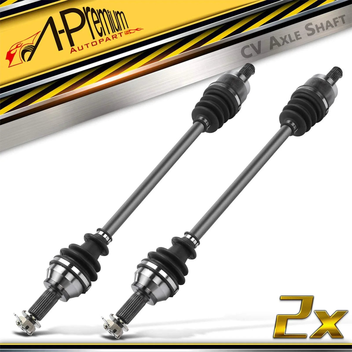 2X Rear Side CV Axle Assembly for Honda Pioneer 700 (2014–2019)