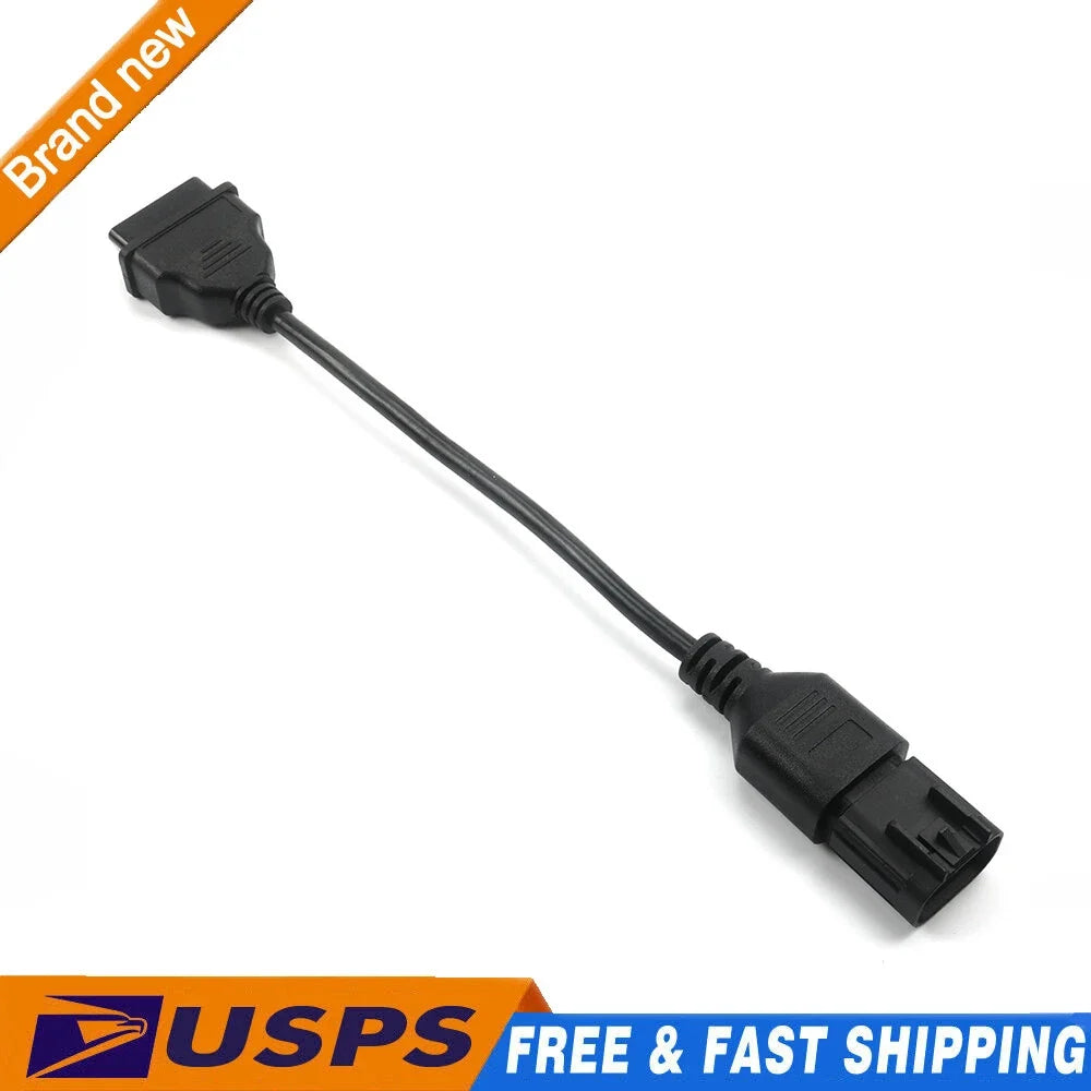 8 Pin Diagnostic Connector to 16 Pin Female for Polaris ATV Slingshot 2015-2023