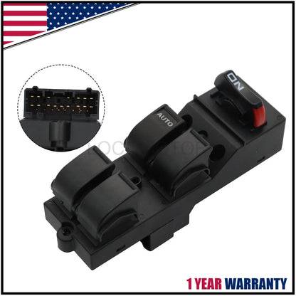 Front Left Master Window Switch 83593S049500 for Honda Civic 1996-2000