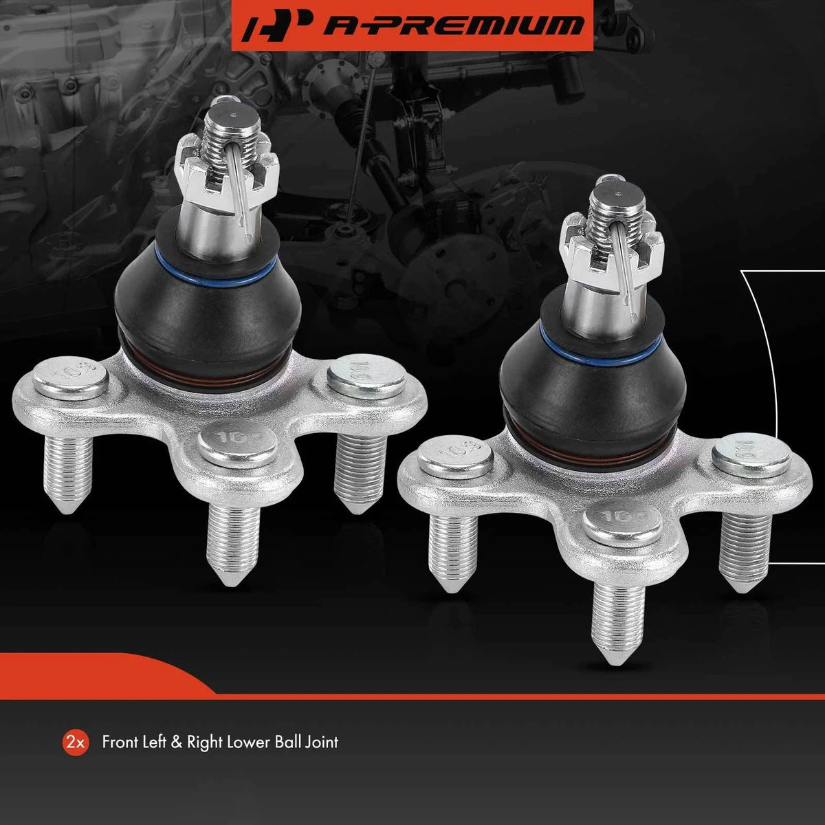 2X Lower Ball Joint for Front Side of Honda CR-V (2023-2024)
