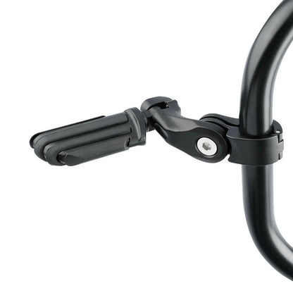 Highway Bar Footpeg Mount 1-1/4" Short Angled for Harley Touring