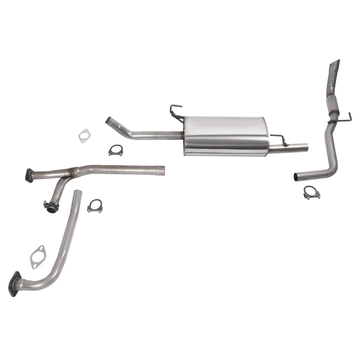 Exhaust System Assembly Resonator Muffler for Nissan Frontier 2007-2019