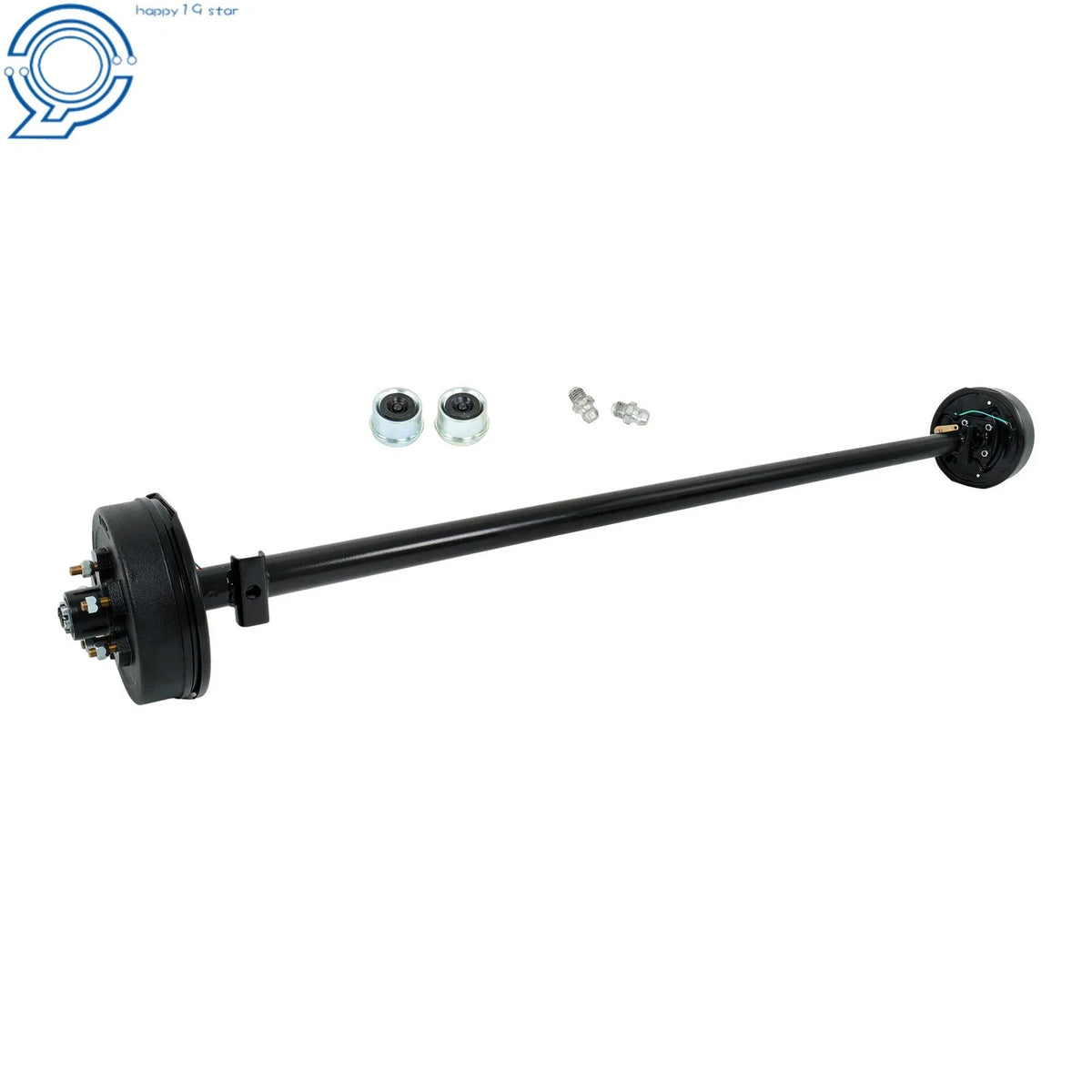 3500lbs Trailer Axle with Electric Brake for 89" Hub Face (5 Lug)